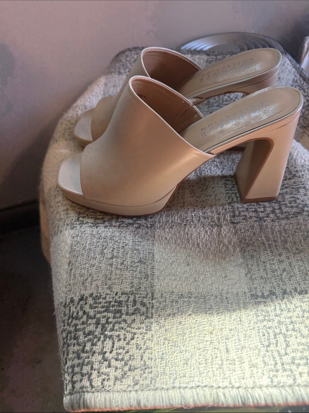 Open-Toe Slide Mules